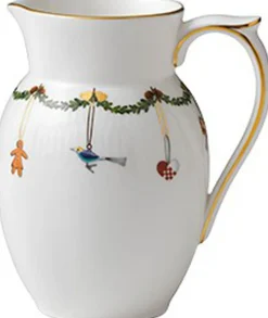 Royal Copenhagen Stjerne Riflet Jul 0,9 l. kande