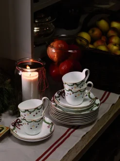 Royal Copenhagen STJERNE RIFLET JUL HØJHANKSKOP 33 CL
