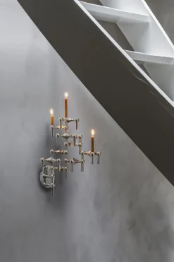 STOFF Nagel wall hanger - chrome