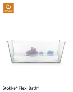 Børn Stokke FlexiBath XL Transperent Green
