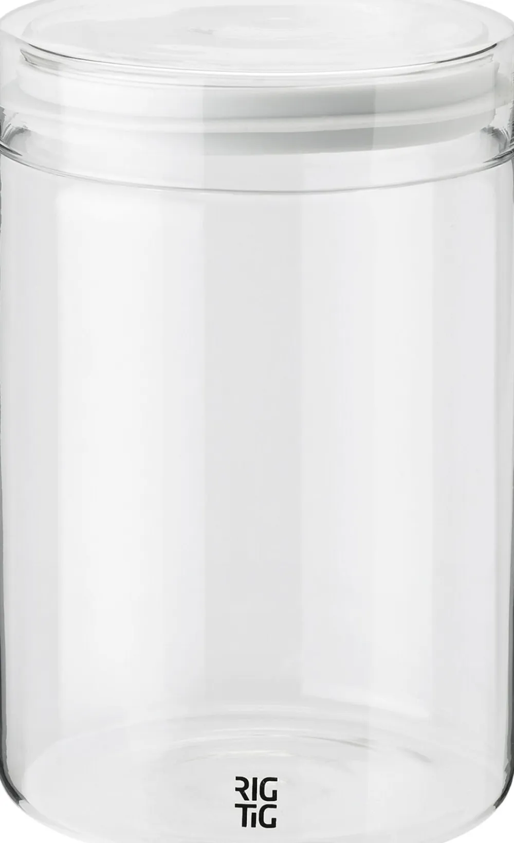 RIG TIG STORE-IT opbevaringsglas 1 l, light grey