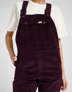 Lee STRAIGHT_BIB DEEP_WINE Red maple Clearance