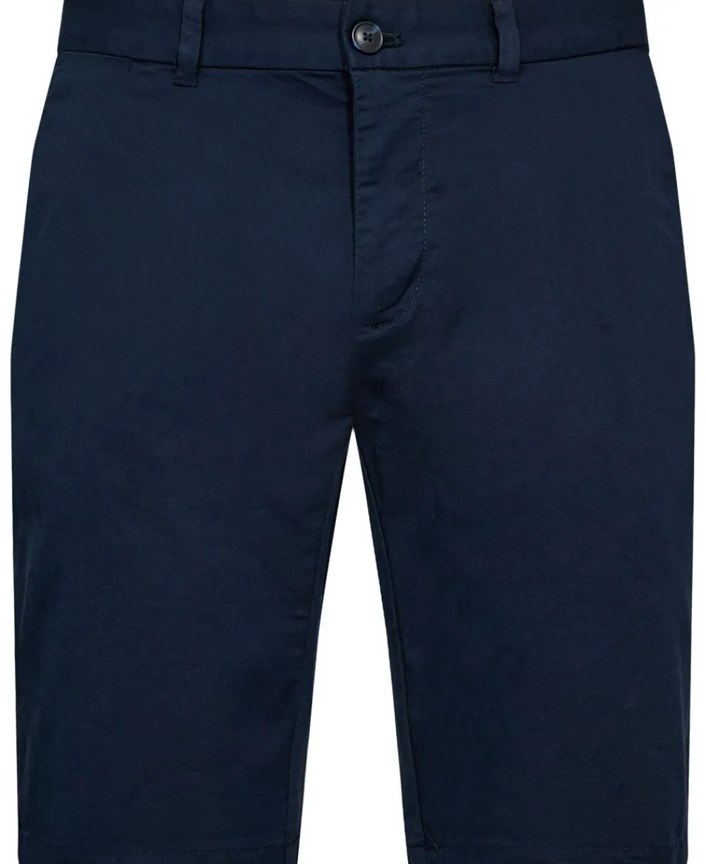 Straight cotton Bermuda shorts>MANGO Hot