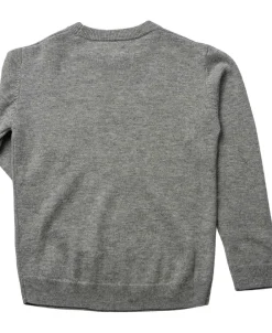 Magasin du Nord Collection Strikka RWS wool & cashmere pullover Light grey melange Outlet