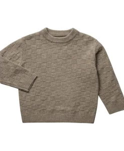 Børn Magasin du Nord Collection Strikka RWS wool & cashmere pullover med struktur