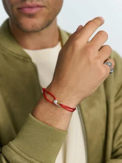 String Bracelet with Silver Hook>Nialaya Sale