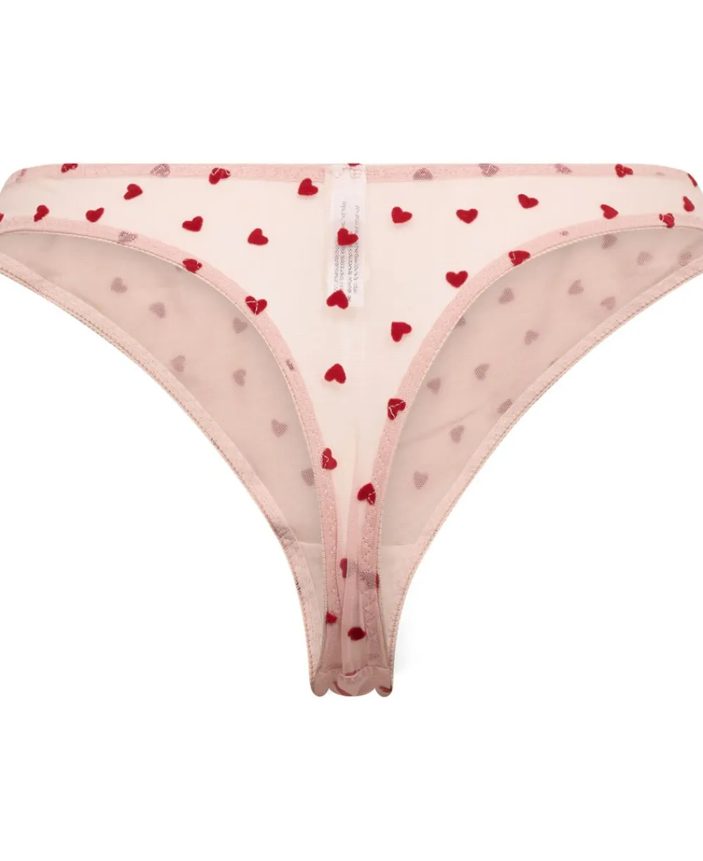 Magasin du Nord Collection STRINGS - Frissa 3 Heart mesh Discount