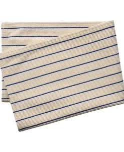 Stripe bathmat 60x90cm surf the web/ecru>Magasin du Nord Collection Sale