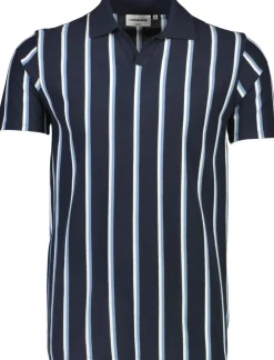 Striped piqué polo shirt S/S>Lindbergh