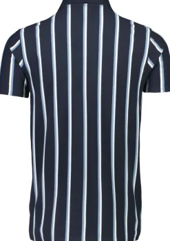 Striped piqué polo shirt S/S>Lindbergh