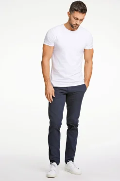 Lindbergh Structure superflex chinos Blå Sale