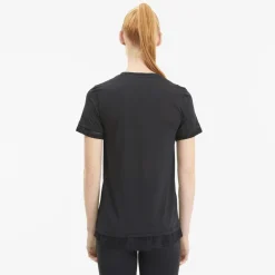 Puma Studion Mixed Lace T-shirt Sort Discount