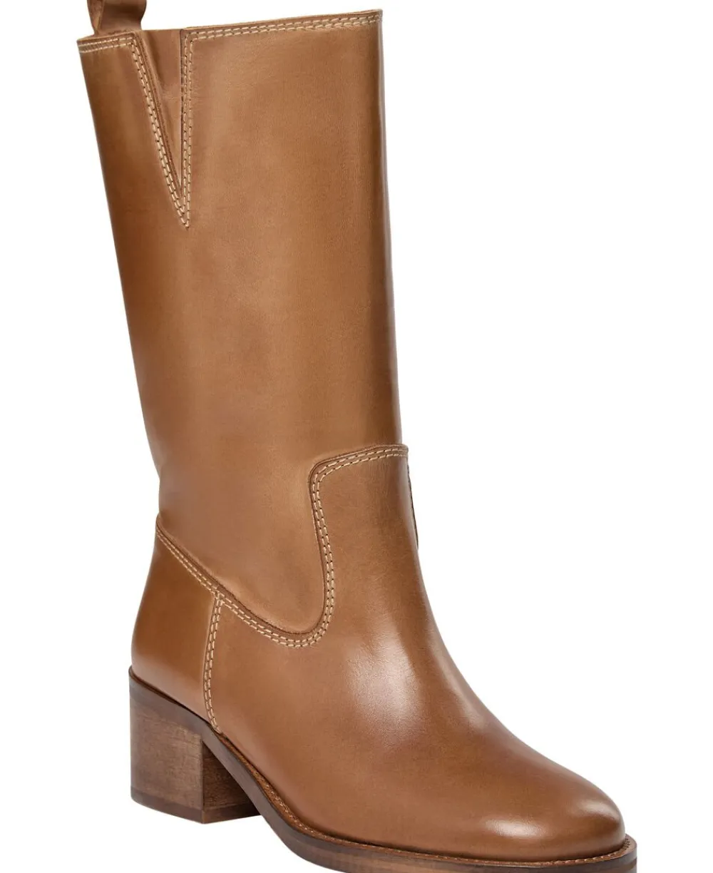 Billi Bi Støvle - A9911 Camel brush calf 884 Online