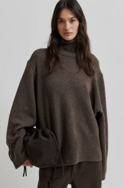 Dame Second Female Suede Leather Bag