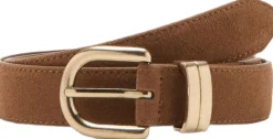 Suede leather belt>MANGO Clearance