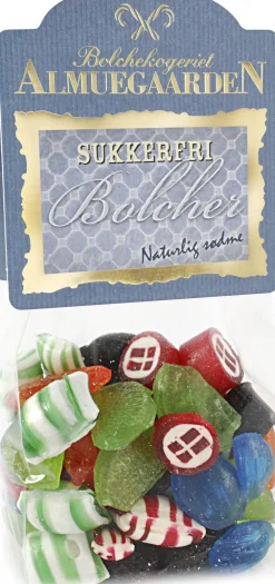 Almuegaarden Sukkerfri Blandede bolcher