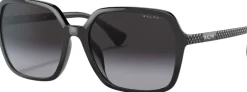 Polo Ralph Lauren sunglasses Shiny black Discount