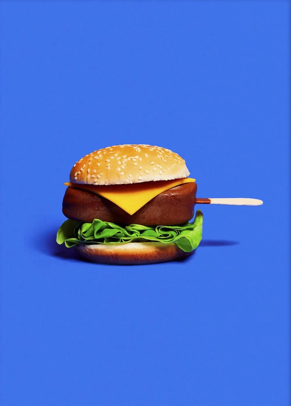 Poster & Frame Super Mercat - Magnum burger