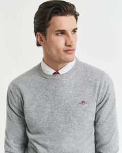 SUPERFINE LAMBSWOOL C-NECK>Gant