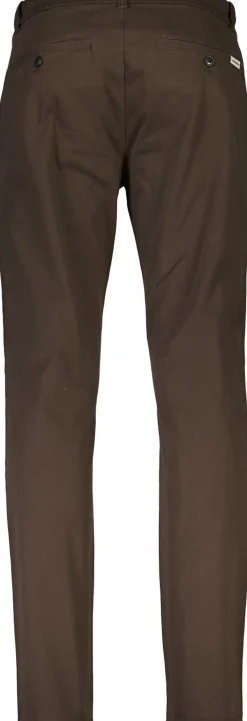 Lindbergh Superflex chino pants Deep brown