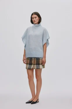 Dame Rabens Saloner Superlight knit tunic top - Asna