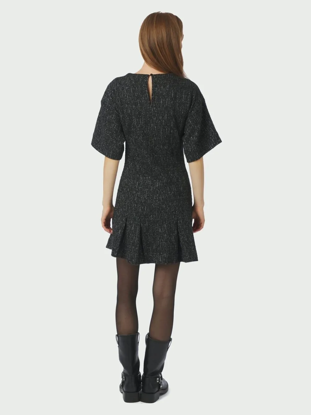Dame Neo Noir Susie Boucle Dress