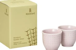 Rörstrand Swedish Grace Æggebæger 4 cl Rose 2 styk