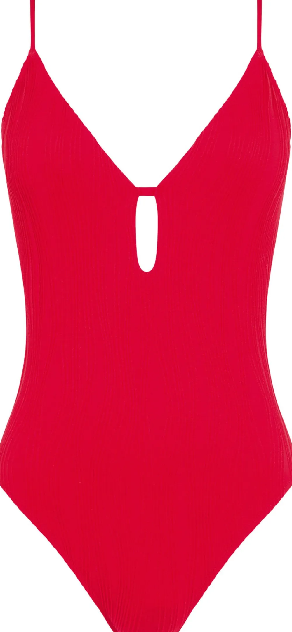 Chantelle Swim One WF T-shirt Plunge Bra Rød Online