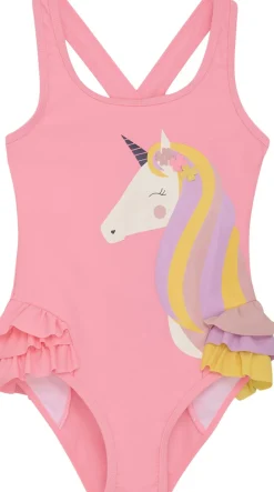 Børn Color Kids Swimsuit W. Application