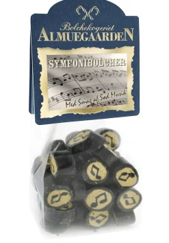 Almuegaarden Symfoni bolcher med smag af lakrids & salmiak