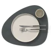 LIND DNA TABLE MAT CURVE L (37x44cm) NUPO anthracite Best