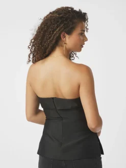 Dame Neo Noir Taleen Dull Sateen top