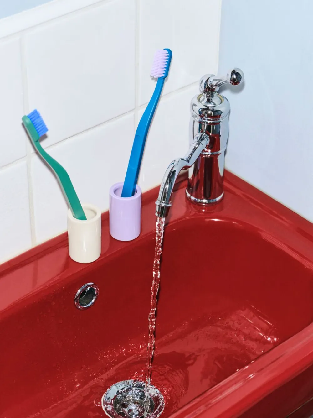 Hay Tann Toothbrush-Ocean blue and lavender