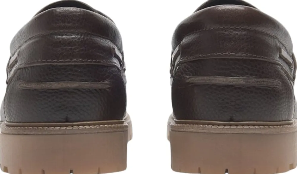 Les Deux Taylor Leather Boat Shoe