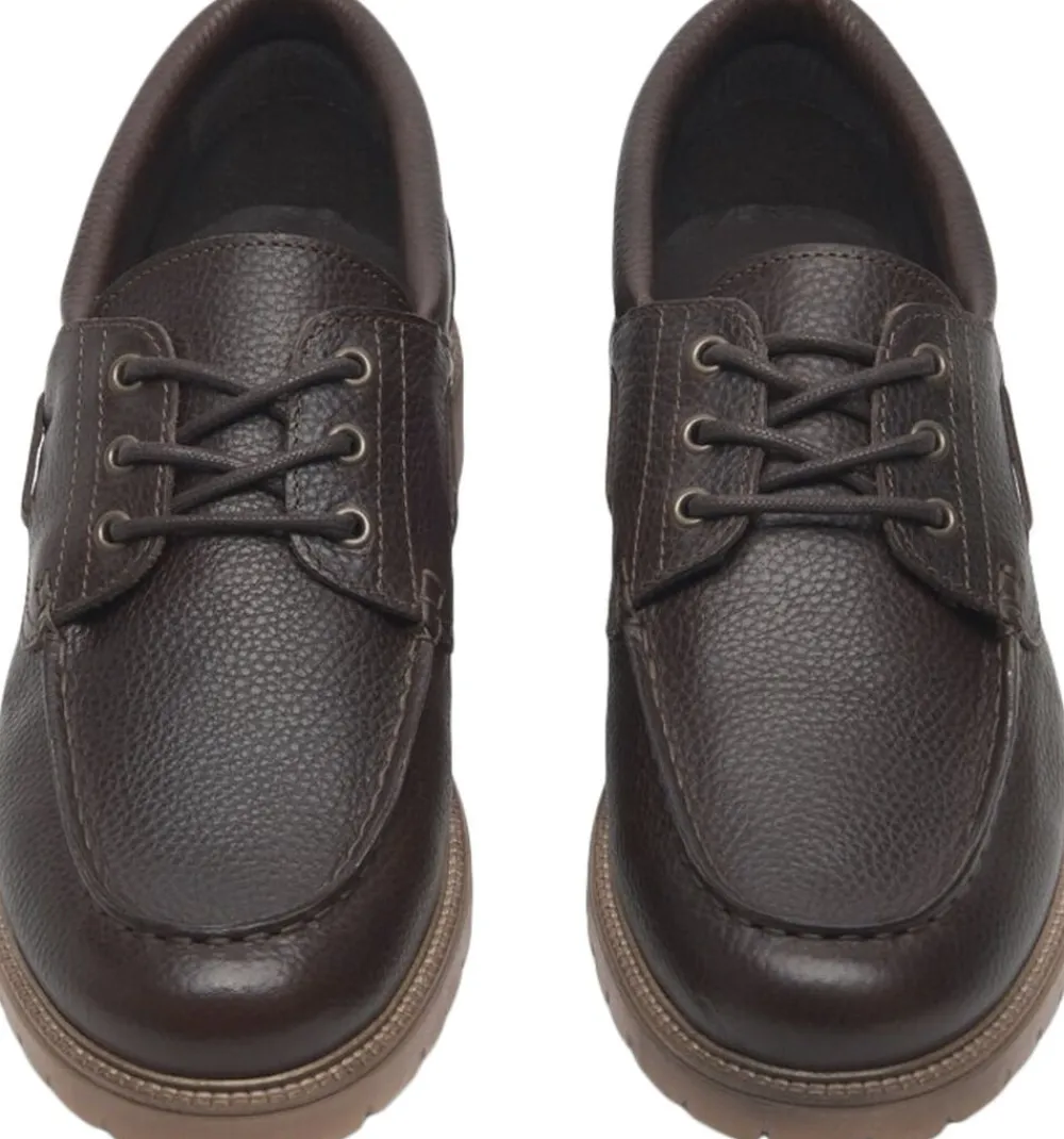 Les Deux Taylor Leather Boat Shoe