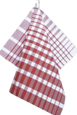 Magasin du Nord Collection Tea Towels 50x70 cm ENZO - Check dark red Online