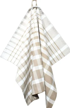 Magasin du Nord Collection Tea Towels 50x70 cm ENZO - Check camel