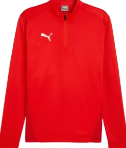 Puma Teamgoal 1/4 Zip Trænings Trøje Orange New