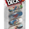 Tech Dech Tech Deck Skate 4 Pack Mu