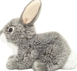 - Siddende kanin grå 18 cm>Teddy Hermann Discount