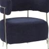 Hübsch Teddy Lounge Chair Blue