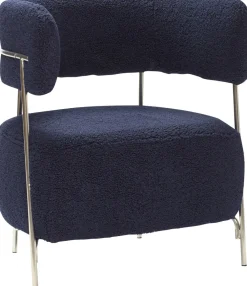 Hübsch Teddy Lounge Chair Blue