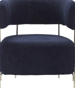 Hübsch Teddy Lounge Chair Blue