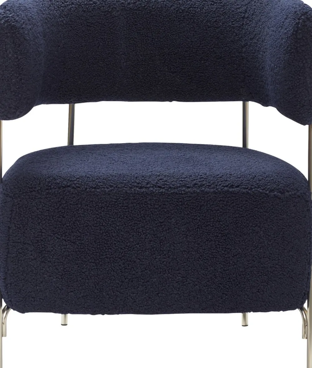 Hübsch Teddy Lounge Chair Blue