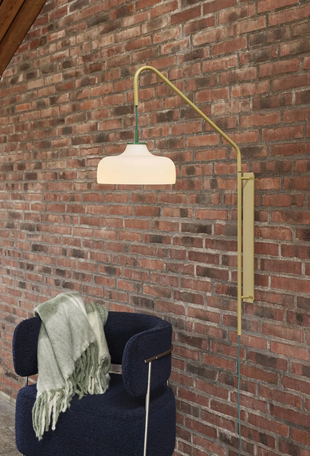 Hübsch Teddy Lounge Chair Blue