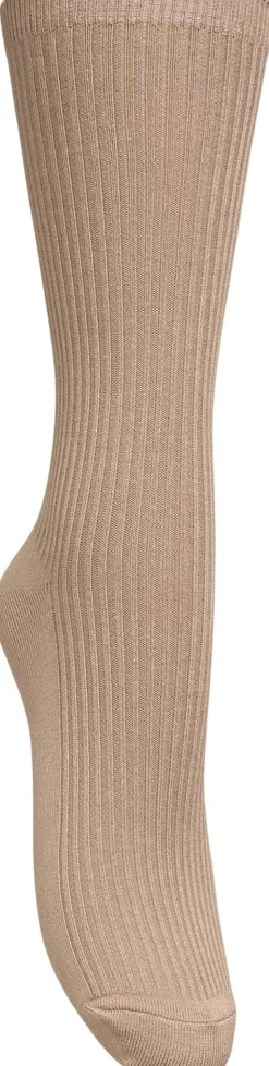 Becksöndergaard Telma Solid Sock Praline brown Discount