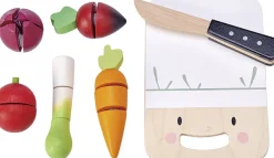 Tender Leaf - Skærebræt med grøntsager