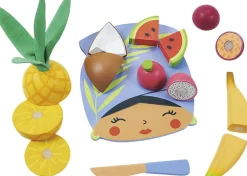 Børn Tender Leaf - Skærebræt med tropisk frugt