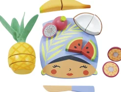 Børn Tender Leaf - Skærebræt med tropisk frugt