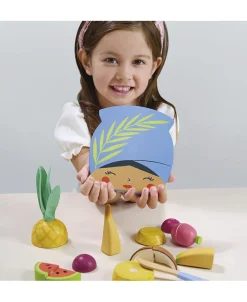 Børn Tender Leaf - Skærebræt med tropisk frugt